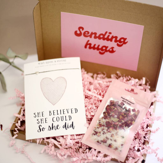 She Believed She Could Letterbox Gift With Bath Salts
