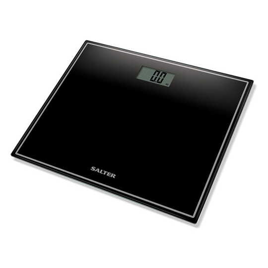 Glass Electronic Bathroom Scale 9207BK3R - Salter