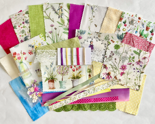 Slow Stitching Kit - Cotswold Garden