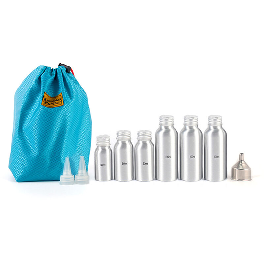 Hikeman - Outdoor Empty Seasoning Bottles Boxes Spice Shakers Jars with Storage Bag for Camping bbq Picnic,Type e - Type e