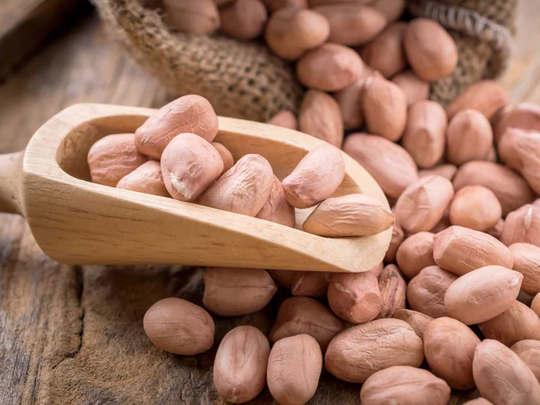 15 Pink Skin Peanut Seeds - Cooking, Butter, Raw & Roasted