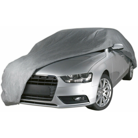 3 Layer All Seasons Car Cover - 4550 x 1650 x 1200mm - Waterproof - Large