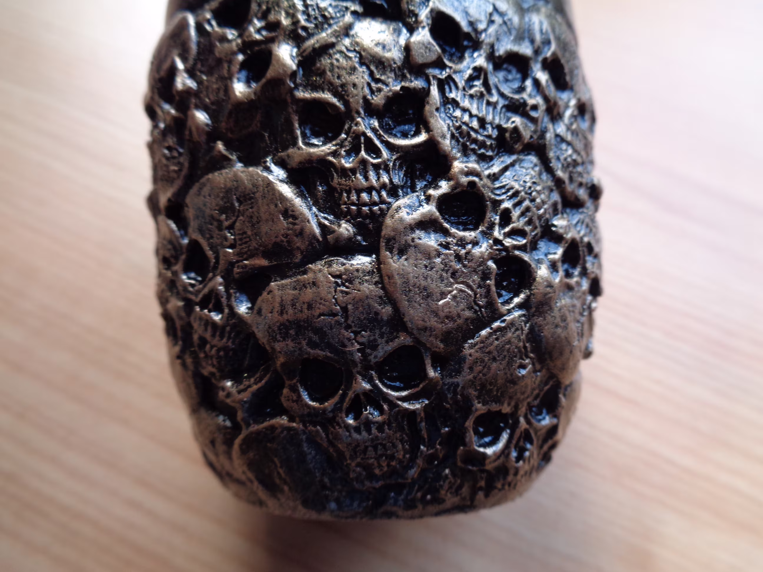 Unusual Skull Plant Pot. Ideal For Succulents. 80mm X High