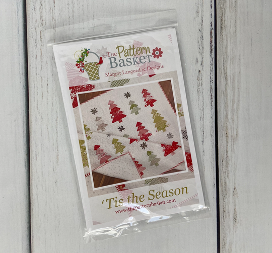 Tis The Season Quilt Paper Pattern, By Margot Languedoc Designs Of The Pattern Basket