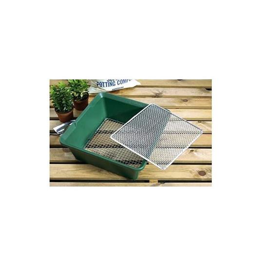 Garden Sieve Riddle Garland 2 in 1' Sieve Green Made From Tough Galvanised Wire