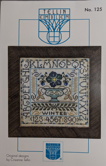Tellin Emblem Seasonal Sampler - Winter No. 125