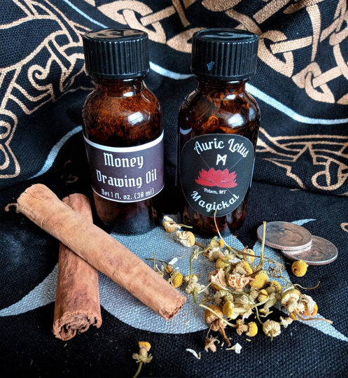 Money Drawing Spell Oil