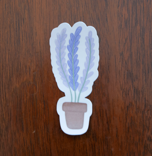 Lavender Sticker