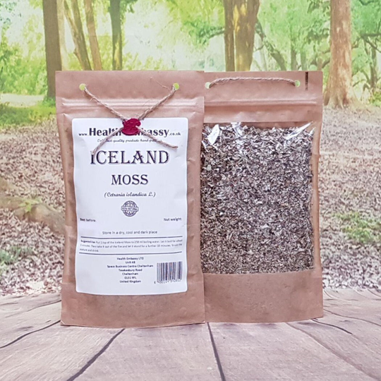 Iceland Moss/Cetraria Islandica L Herbal Tea Health Embassy