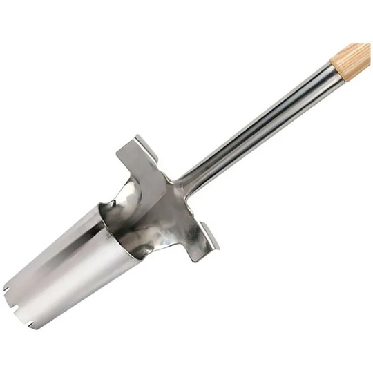 Kent&stowe - PROMO-Long Handled Bulb Planter Stainless Steel K/S70100145