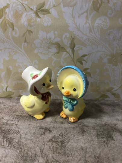 Vintage Ducks Salt & Pepper B2
