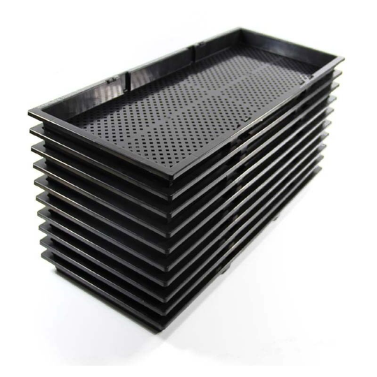 5pcs 56*24*3cm Large Plant Tray Greenhouse Plant Pot Hydroponic Garden Grow Pot