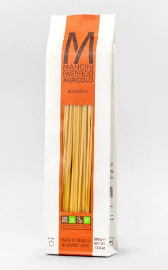 Mancini Bucatini Dried Artisan Pasta | Italy 500 Gr
