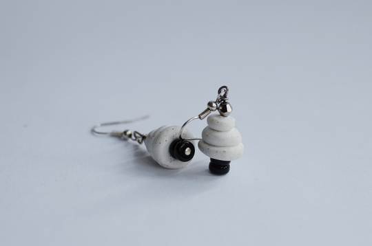 Cute Christmas Earrings - Tree Colourful Dangle Tasteful Seasonal