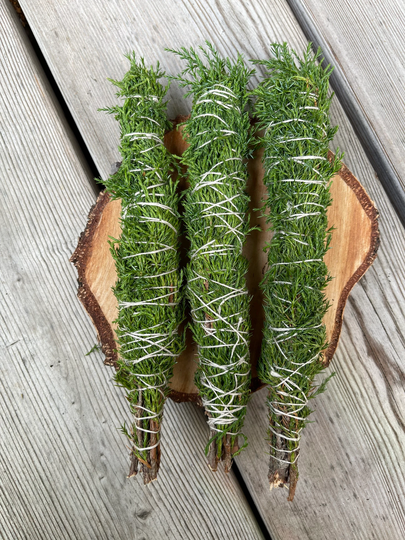 Juniperus Sabina Bundle For Smudging Ritual - Smoke Stick