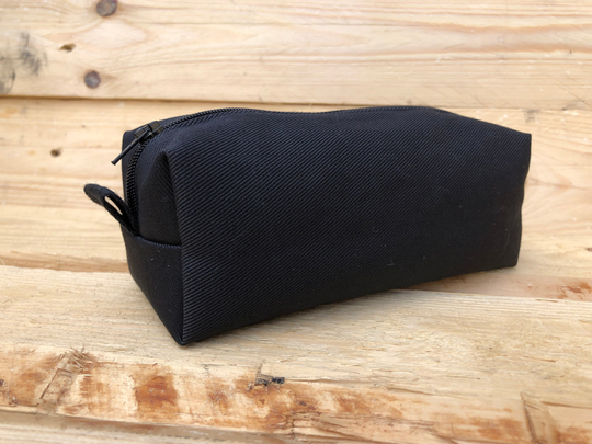 Pencil Case, Multi-Function Pouch. Black Pencil Gift Idea, School Accessories