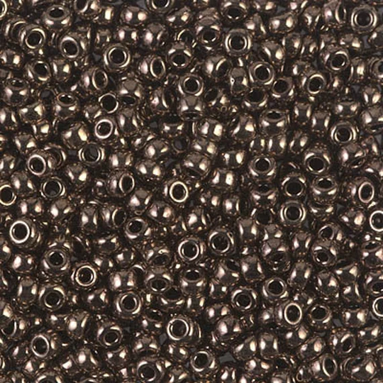 Seed Bead 8-461 Miyuki Beads 8/0 Metallic Chocolate 10 Grams Diy