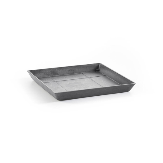 Ecopots Square Saucer Made From Recycled Plastic