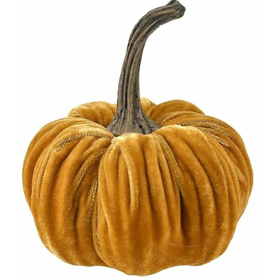 Seasonal Decorations Halloween Pumpkin Ornament Pumpkin Decoration GrooFoo Halloween Party Decoration (Gold)