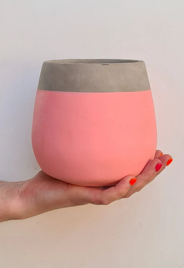 Handmade Cement Concrete Planter Pot