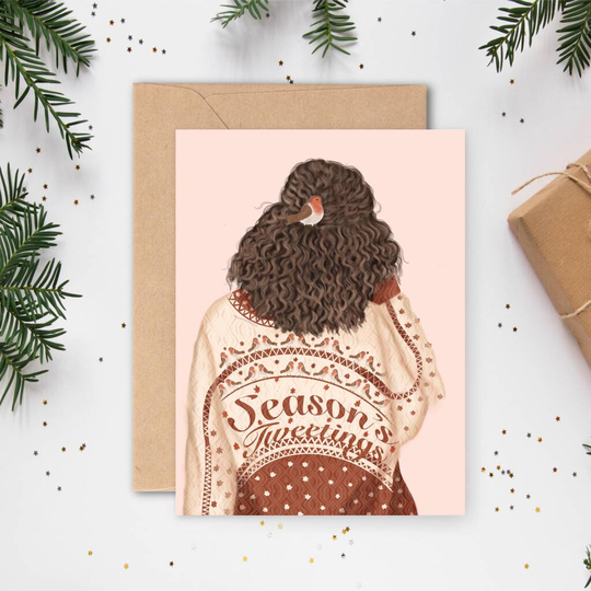 Season's Tweetings Greeting Card