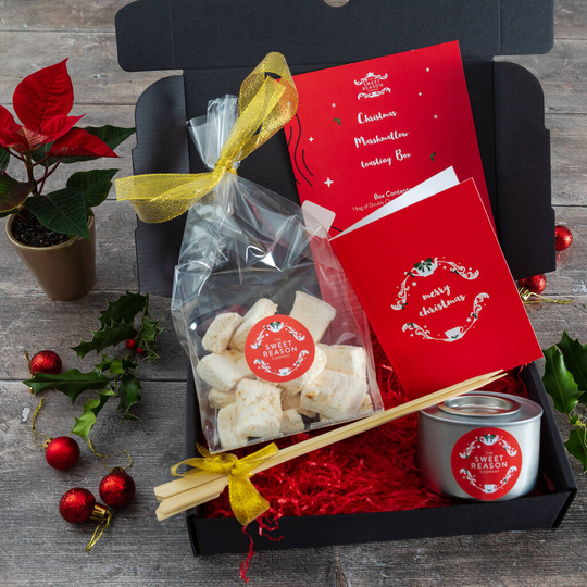 Christmas Salted Caramel Marshmallows Luxury Toasting