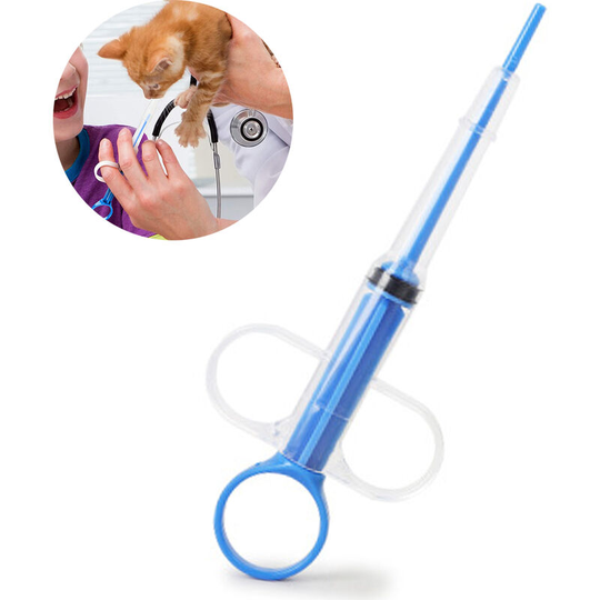 Dogs and Cats Medicine Feeder Pet is Given Medicines Medical Feeding Tool Silicone Syringes Super Durable and Reusable Extremely Convenient, blue