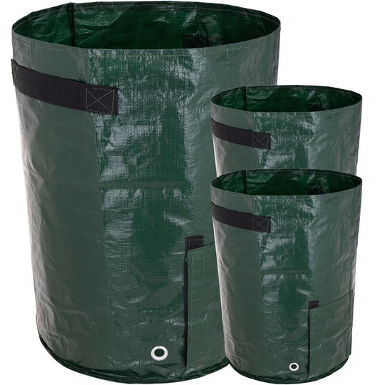 Primematik - Grow bags for garden 35 x 47 cm 3 units