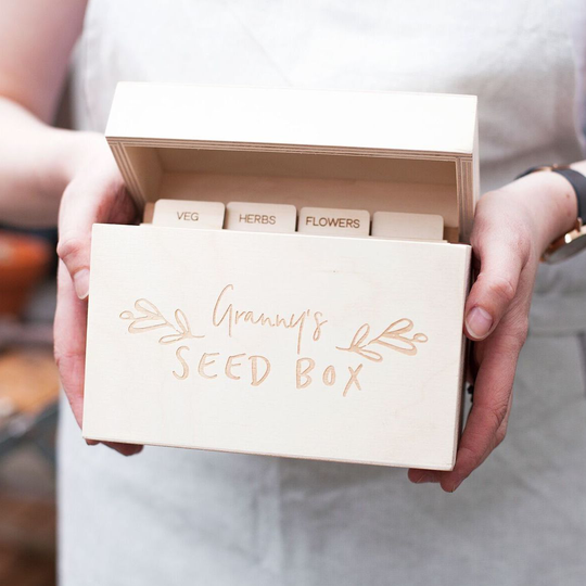 Gardener's Seed Storage Box