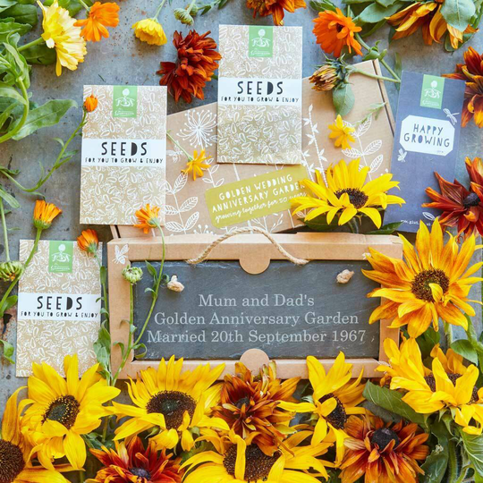 Grow Your Own Golden Wedding Anniversary Garden