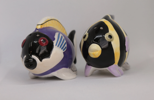 Claire Murray's Coral Reef Fish Salt & Pepper Shaker Set