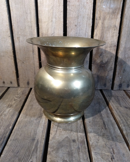 Vintage Brass Spittoon