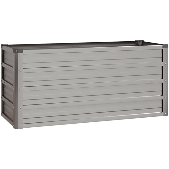 Vidaxl - Garden Planter Grey 100x40x45 cm Weathering Steel Grey