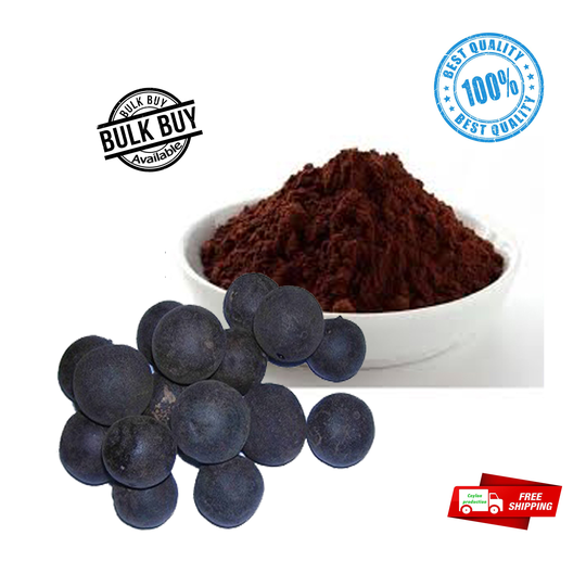 Pure Natural Dried Black Lime/Lemon Powder 100% High Quality Organic From Ceylon