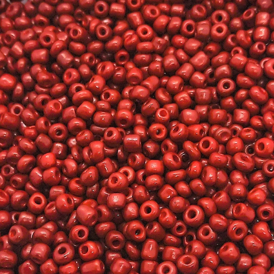 Red Wine Seed Beads, 4x3mm Beads , 20 Grams, Jewelry Making Supplies