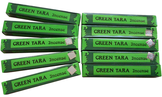Aromatic Nepalese Tibetan Green Tara Healing Herbal Incense Packs Of 3 - 10