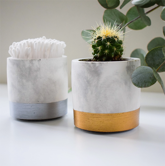 Concrete Pot/Planter | Planter Unique Circle Pot