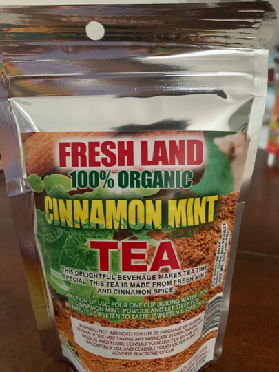 Sale Cinnamon Mint Herbal Tea Blend Product Of Jamaica