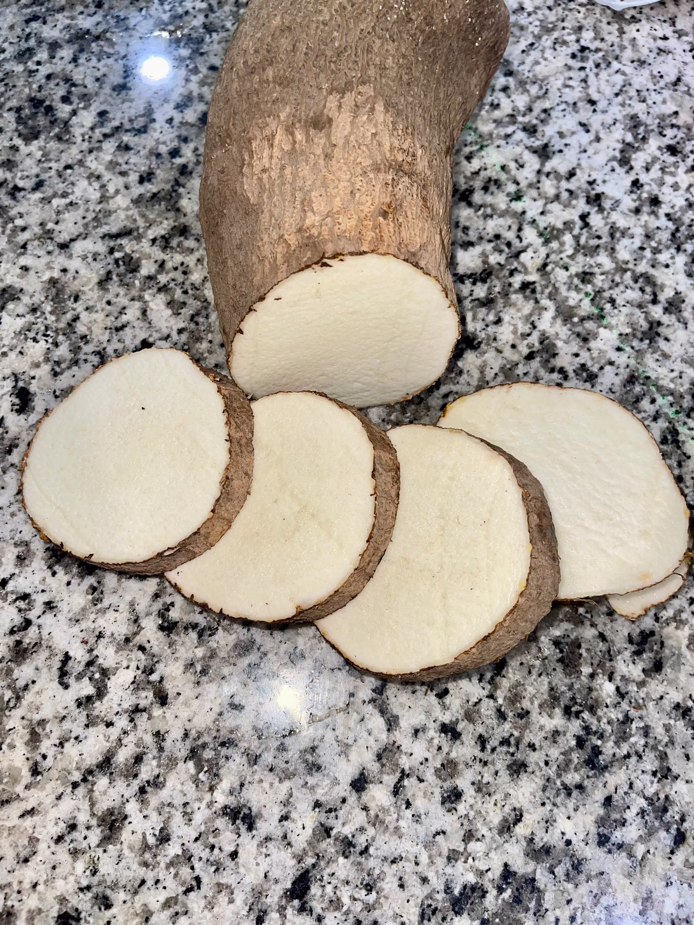 Ghana Yam/ African Yam Tuber 1 Pcs New Yam