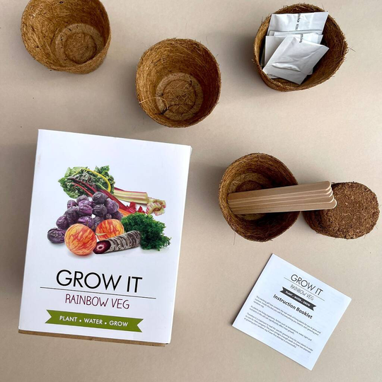 Grow It Rainbow Veg Gift Box