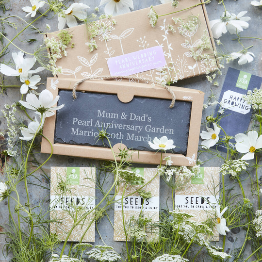 Grow Your Own Pearl Wedding Anniversary Garden