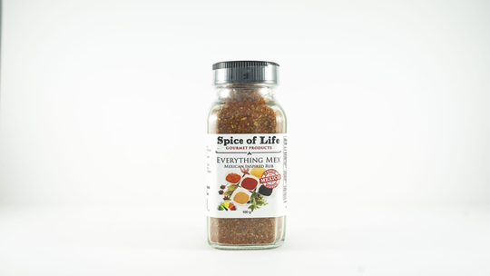 Everything Mex Dry Rub, Mexican Seasoning, Tacos, Nachos, Quesadillas, Pairs With Vegetables, French Fries, Meat, Enhanced Flavours