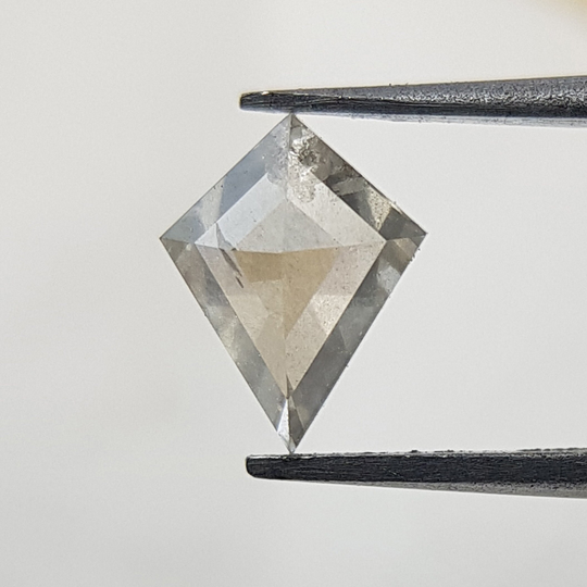 0.34 Ct Kite Salt & Pepper Diamond | Loose Sale Natural For Engagement Ring/Jewelry Unique Galaxy Gemstone