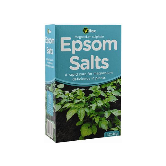 Garden Plants Epsom Salts - For Magnesium Deficiency - 1.25kg - Vitax
