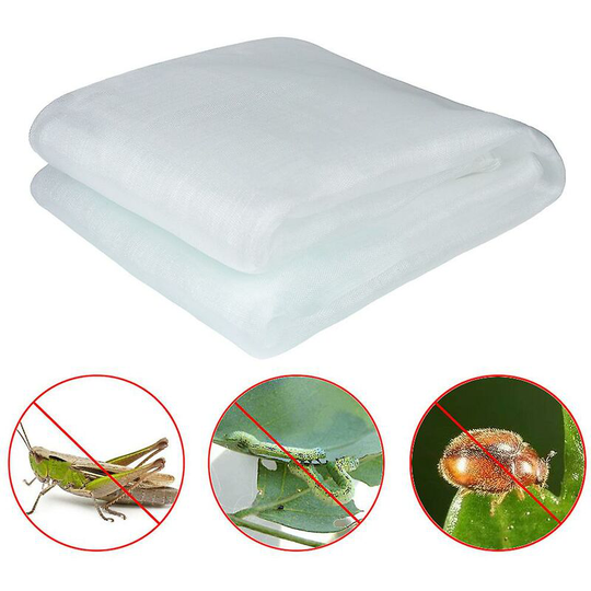 78.7*59"plant Covers Anti-uv Insect Protection Garden Plant Prevent Bird Mesh White 2m x 3m thsinde