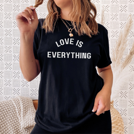 Love Is Everything T Shirt Plant Medicine Healing Spiritual Awakening Peace Heart