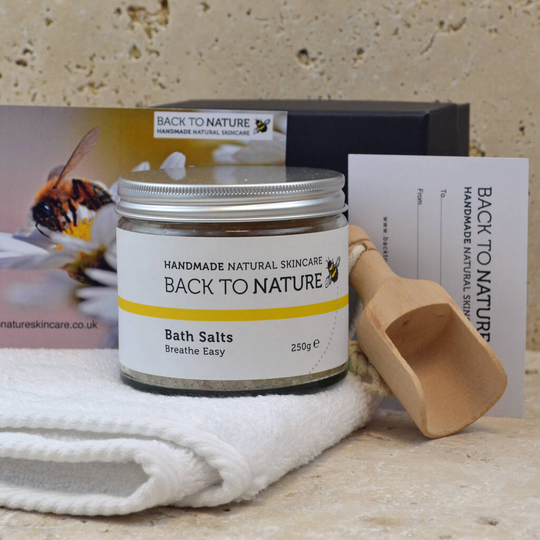 Breathe Easy Aromatherapy Bath Salts Gift Set
