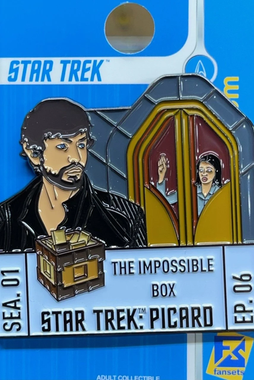 star Trek Picard Episode Pins Season One Episode Six Licensed Fansets Pin