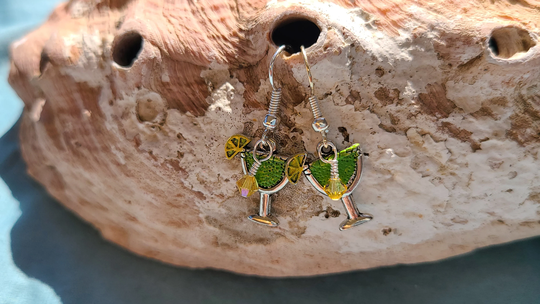 Margaritaville Earrings....searching For That Lost Shaker Of Salt