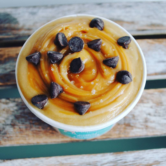 Four X Salted Caramel Edible Cookie Dough Tub